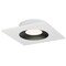 Maxim Lighting Crisp 5'' LED Recessed DownLight 3000K - Square, White/Black 87674WTBK - alternate 1
